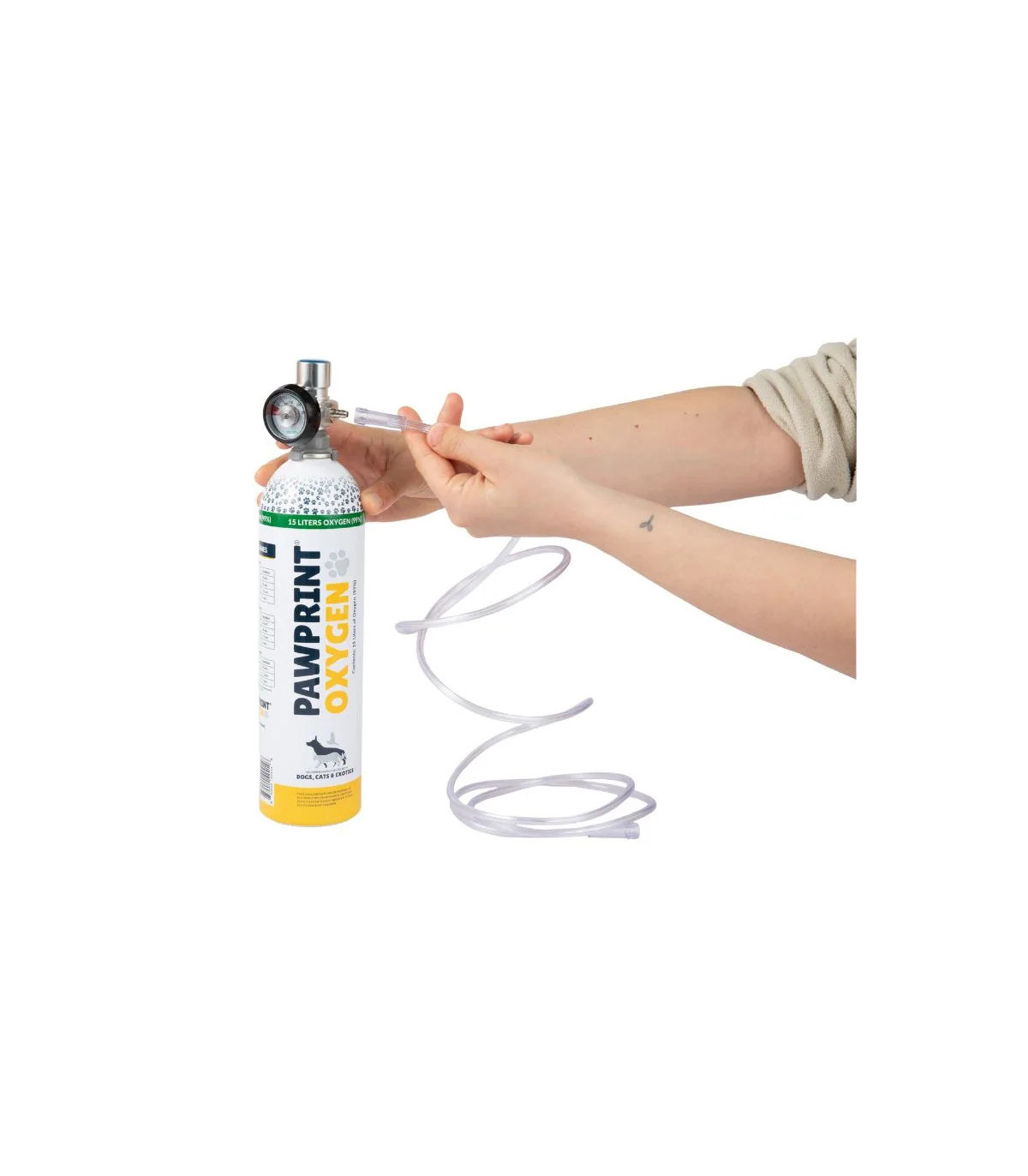 Tragbares Sauerstoff-Kit Light für Hunde bis 10 kg