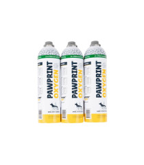 Pack da 3 bombole di ossigeno (15 L) per Kit PawPrint