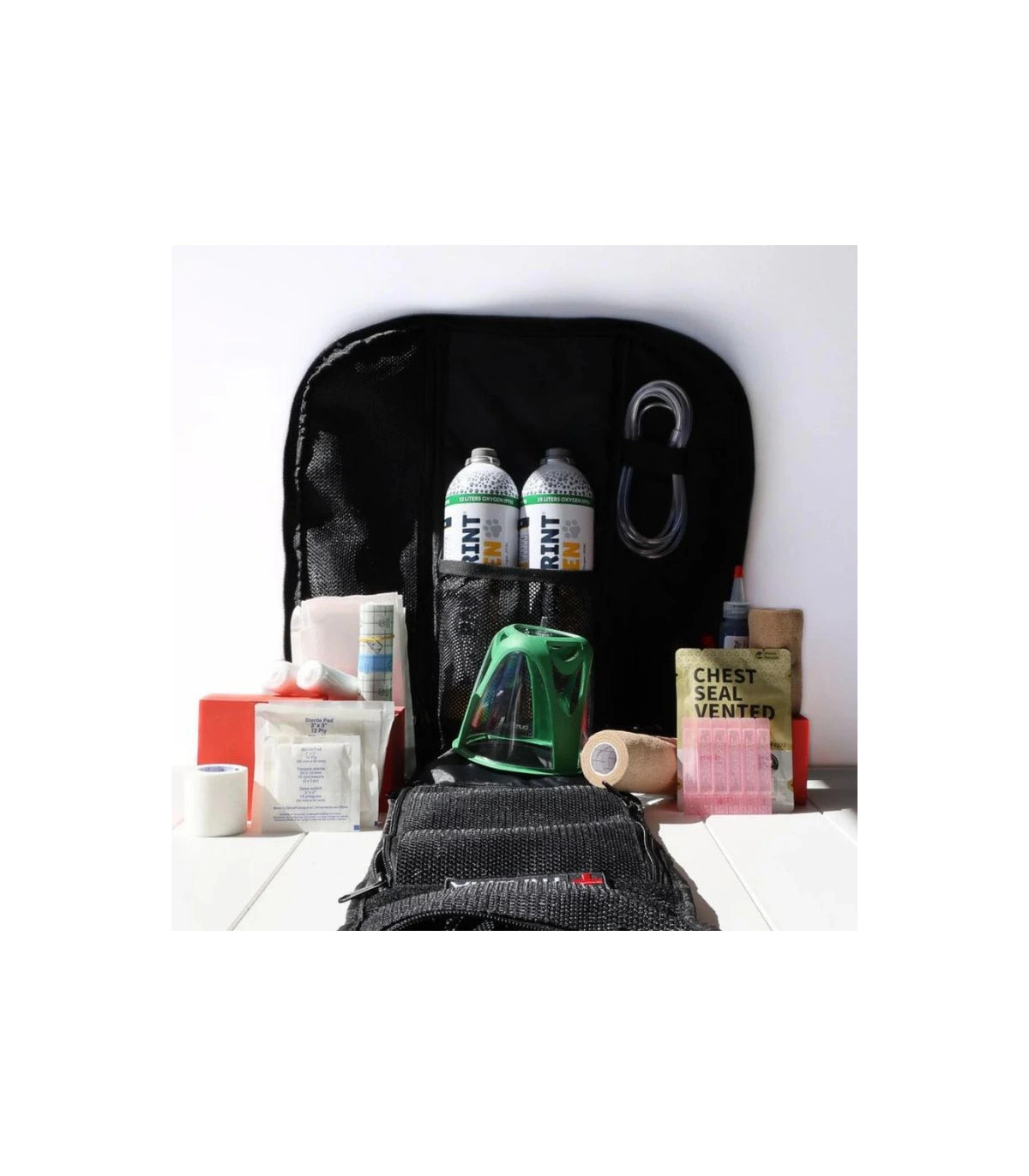 Kit di emergenza con ossigeno per cani da lavoro K9 - PawPrint