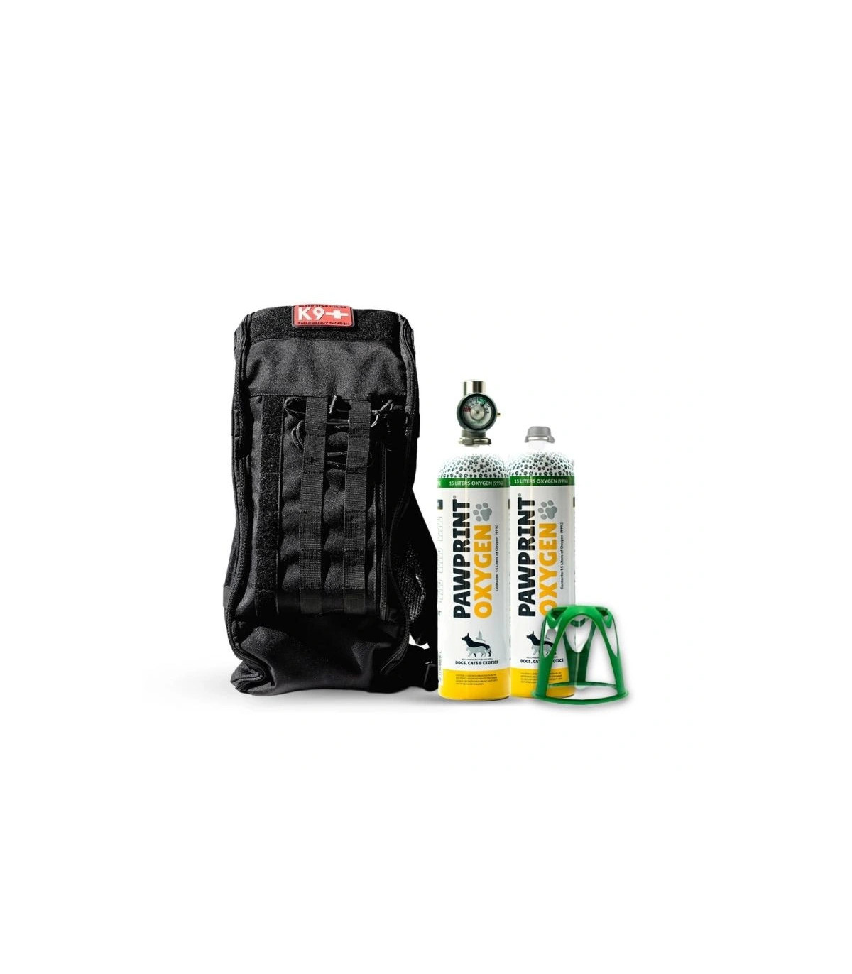 Kit di emergenza con ossigeno per cani da lavoro K9 - PawPrint
